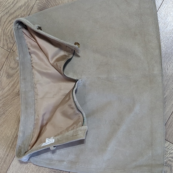 J.Crew mini skirt Tan suede size 6 - Picture 7 of 10